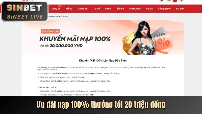 Khuyến mãi nạp lại hàng ngày